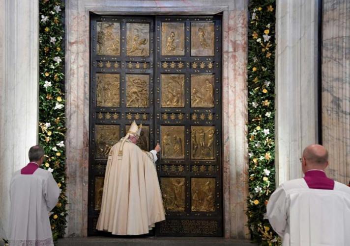 El Papa clausuró el Año Santo 