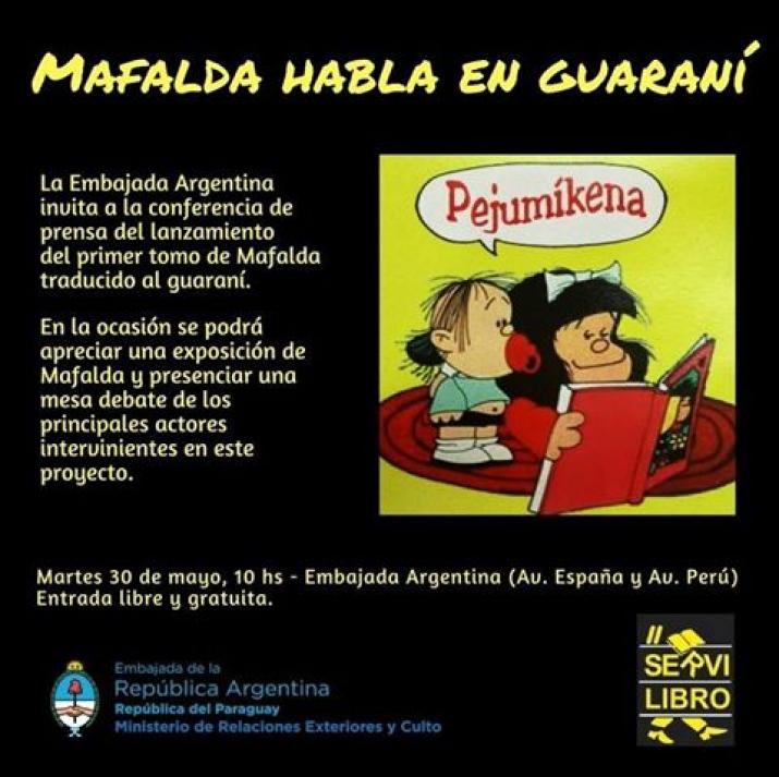 Mafalda edición en guaraní