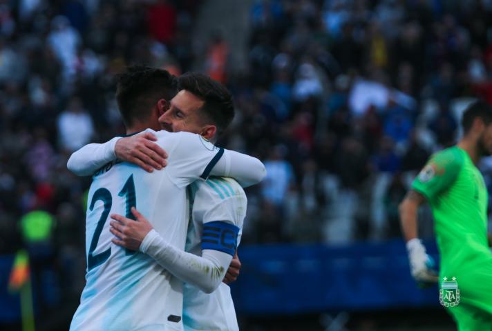La Selección Argentina derrotó a Chile