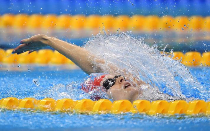 Argentina sin medallas pero con diplomas en natación 