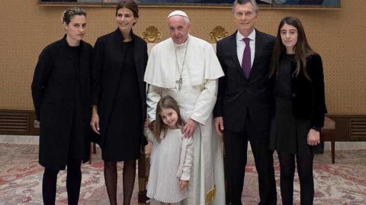 Macri se reunió con el Papa en el Vaticano