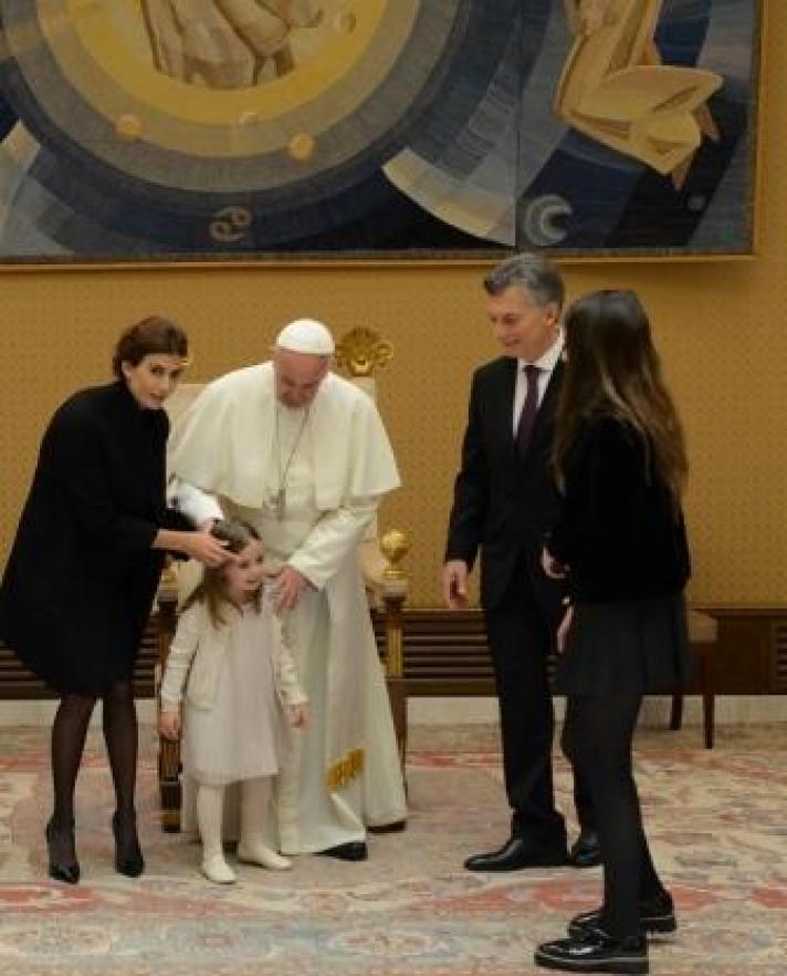 El presidente Macri se reunió con el Papa Francisco: “Me dijo fuerza y para adelante”