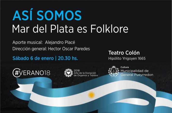 Mar del Plata es folklore