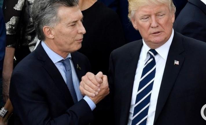 Macri recibió apoyo de Trump