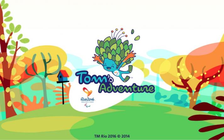 Rio 2016 lanza una aplicación sobre Tom, la mascota Paralímpica