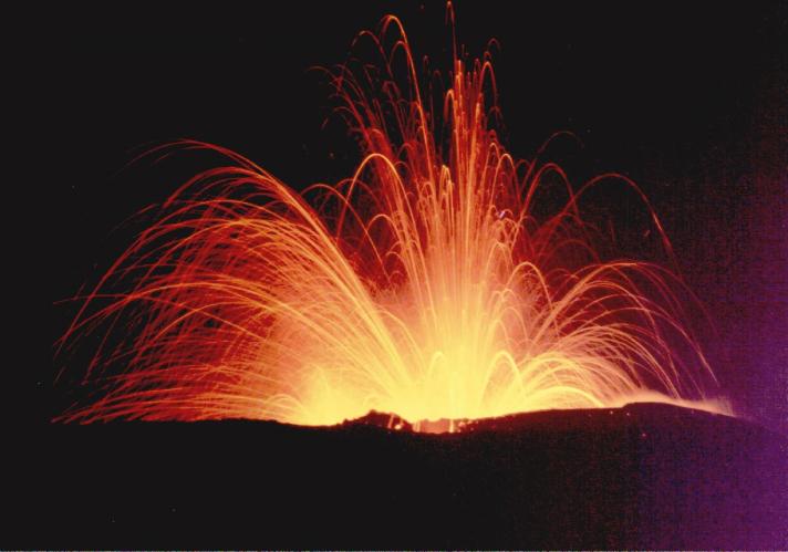 Nueva erupción del Etna
