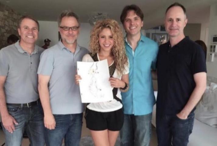 Shakira celebró su primer Oscar como Gazelle