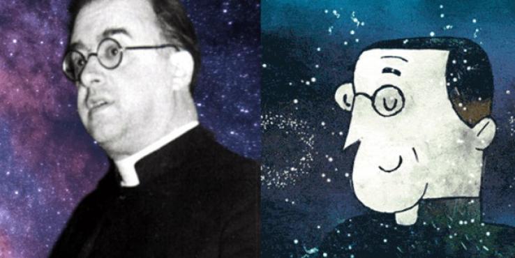 El sacerdote católico Lemaitre es el autor de la teoría del Big Bang