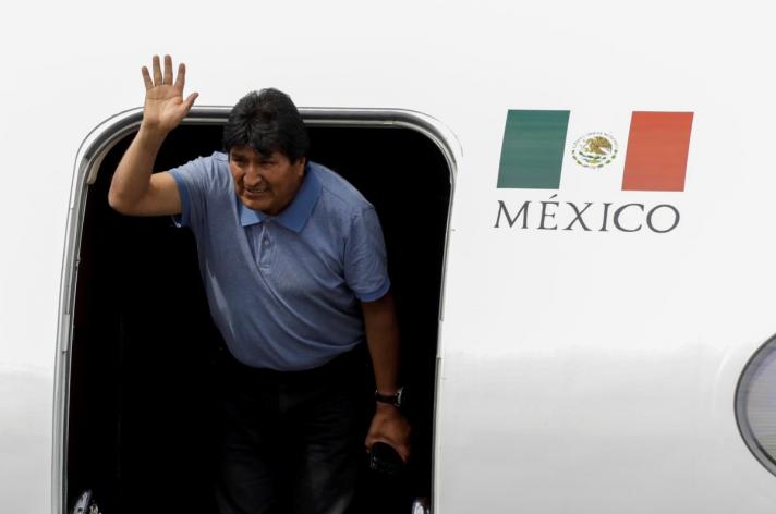 Evo Morales partió hacia Cuba 