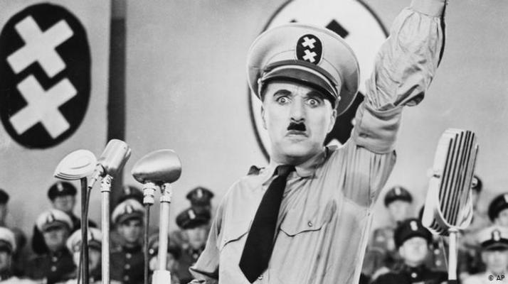 Cuando Chaplin imitó a Hitler