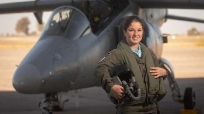 Sofía “Marvel” Vier, primera piloto de caza de Argentina