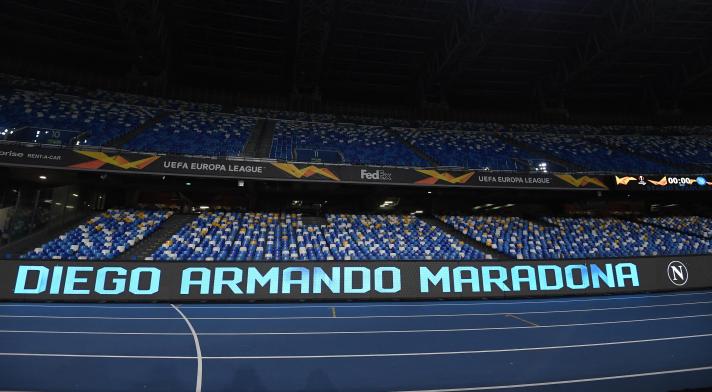 El estadio San Paolo del Napoli ya es oficialmente el "Diego Armando Maradona"