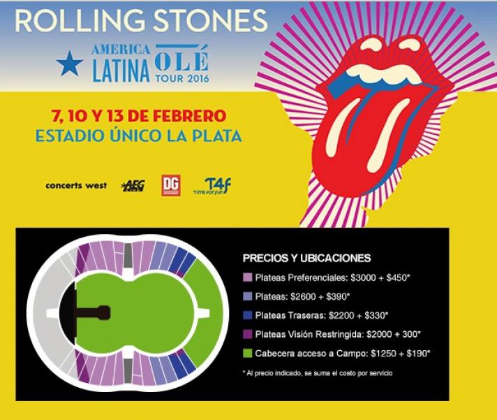 Masiva demanda de entradas para los Rolling Stones