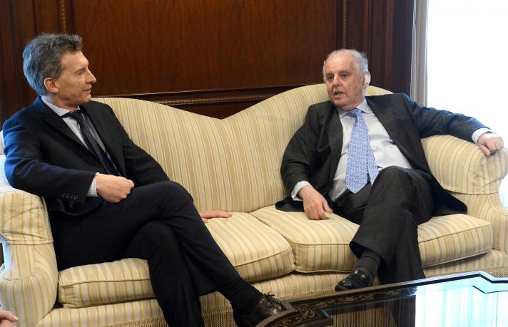 El presidente Macri recibió al pianista Daniel Barenboim