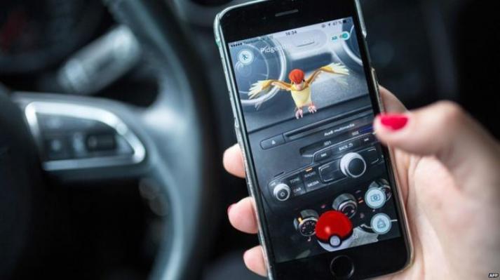 Pokémon Go el juego de realidad aumentada para teléfonos inteligentes.