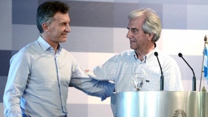Macri recibe Tabaré Vázquez