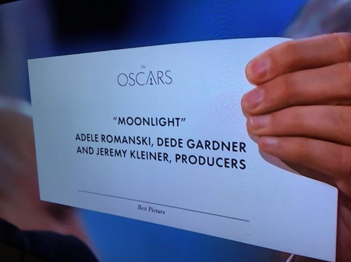Moonlight es la ganadora del Oscar