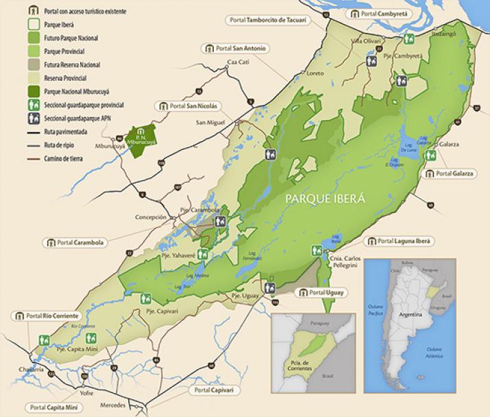 El Parque Nacional Iberá ya es una realidad