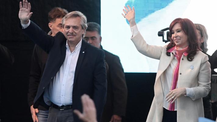 Alberto fernández y Cristina Kirchner cierran la campaña en Mar del Plata