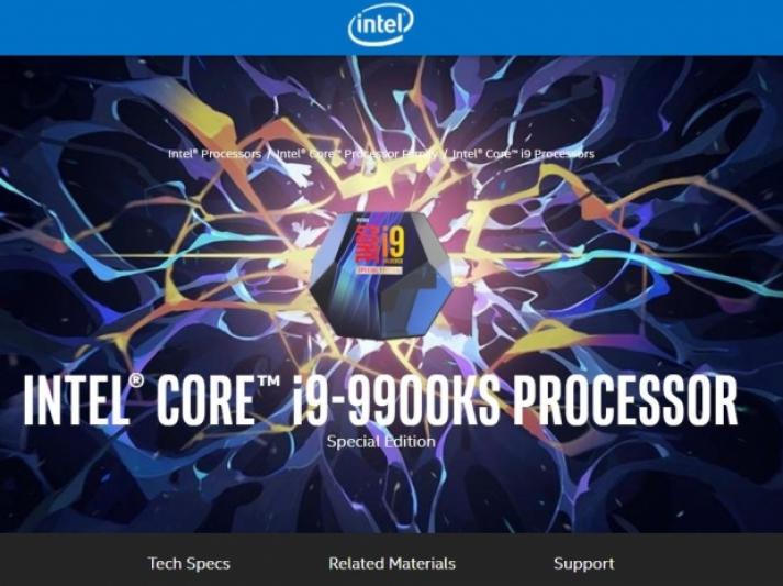 Intel lanza el Core i9-9900KS Special Edition