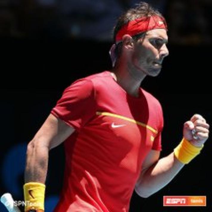 Rafael Nadal clasificó a España