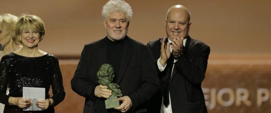 Dolor y gloria venció en la 34 edición de los Premios Goya