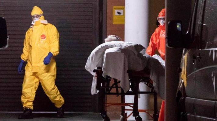 España sufre el coronavirus con 655 muertes en 24 horas