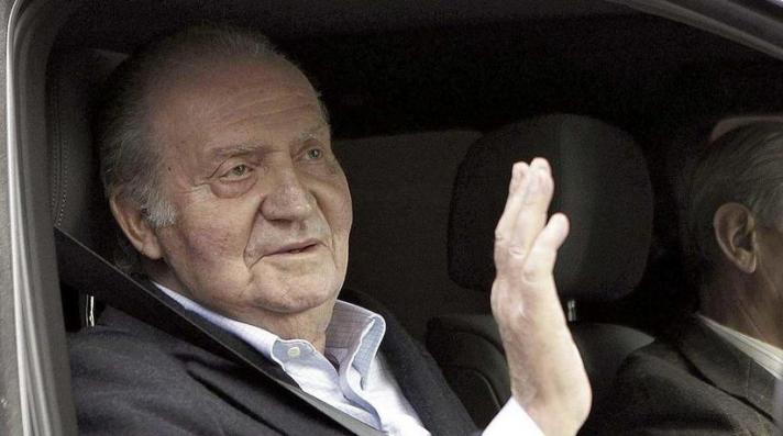 El rey emérito Juan Carlos abandonó España