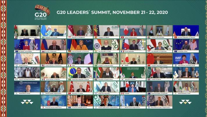 El G20 inaugura la diplomacia virtual