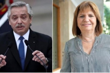 Alberto Fernández demandará a Patricia Bullrich por difamaciones