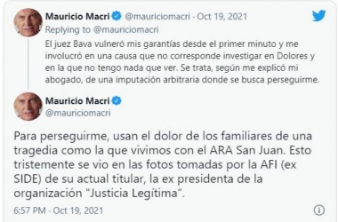 El juez de Dolores rechazó la recusación de Macri
